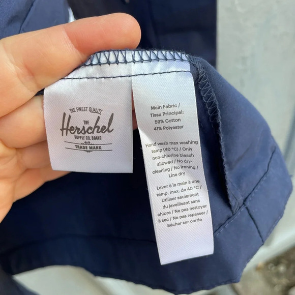 Herschel Navy Field Jacket, BNWOT, size Medium - Picture 8 of 8